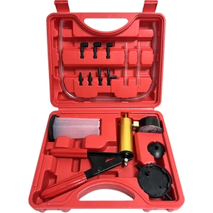 Manuel Vakum Pompası Set Fren Sıvısı Deşarj Aracı Otomatik Onarım Aracı Alüminyum Pompa Basınç Vakum Göstergesi Dedektörü (Yurt Dışından)