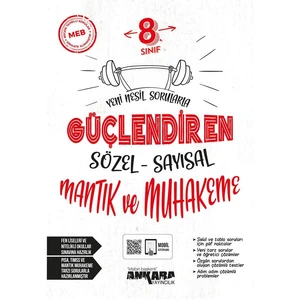 Ankara Yayıncılık LGS 8.Sınıf  Güçlendiren Sayısal-Sözel Mantık ve Muhakeme Soru Bankası