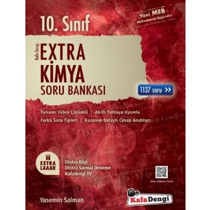 Kafa Dengi Yayınları 10.Sınıf Extra Kimya Soru Bankası