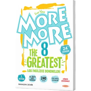 Kurmay Yayınları 8.Sınıf The Greatest 1. Dönem LGS Denemeleri - 24 Deneme