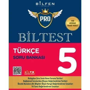 Bilfen Yayınları 5. Sınıf Türkçe Biltest Pro Soru Bankası
