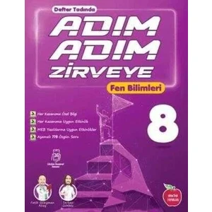 Newton Yayınları 8. Sınıf Adım Adım Fen Bilimleri Konu Anlatımlı Soru Bankası Yeni