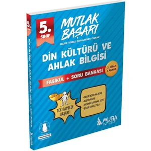 Muba Yayınları 5. Sınıf Din Kültürü ve Ahlak Bilgisi Fasikül - Soru Bankası