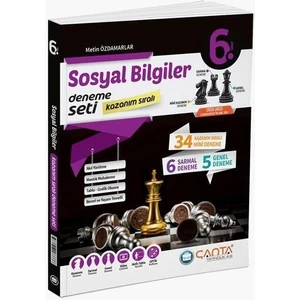 Çanta Yayınları 6. Sınıf Sosyal Bilgiler Kazanım Sıralı Deneme Seti