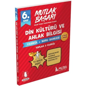 Muba Yayınları 6.Sınıf Din Kültürü Fasikül + Soru Bankası