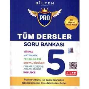 Bilfen Yayıncılık 5. Tüm Dersler Sınıf Pro Soru Bankası