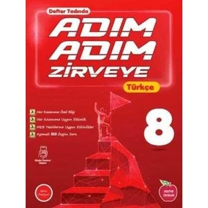 Newton Yayınları 8. Sınıf Türkçe Adım Adım Zirveye Soru Bankası