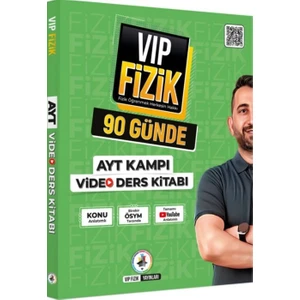 Kr Akademi Yayınları Vip Fizik 90 Günde AYT Kampı Video Ders Kitabı