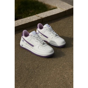 Happy Valentines Day Force 1 Kirazlı Sneaker Yüksek ve Kaydırmaz Yüksek Tabanlı Kadın Spor Ayakkabı