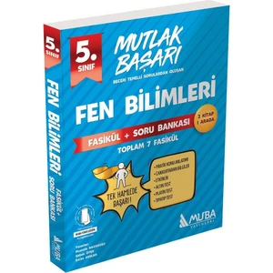 Muba 5.sınıf Fen Bilimleri Fasiküller+Soru Bankası