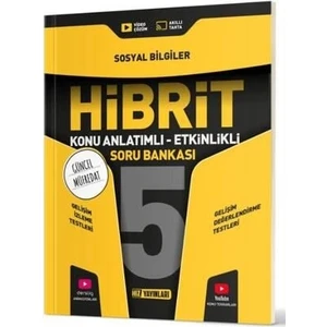 Hız Yayınları 5. Sınıf Hibrit Sosyal Bilgiler Konu Anlatımlı