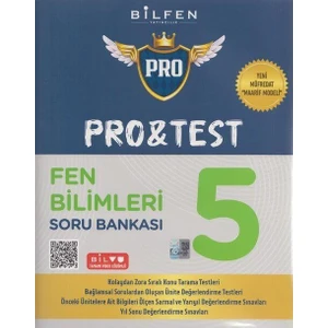 Bilfen Yayınları 5. Sınıf Protest Fen Bilimleri Soru Bankası