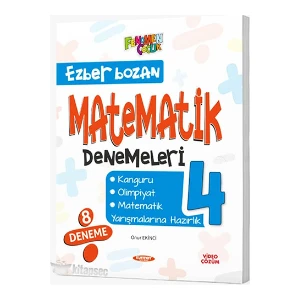 Fenomen Yayınları 4. Sınıf Ezberbozan Matematik Denemeleri