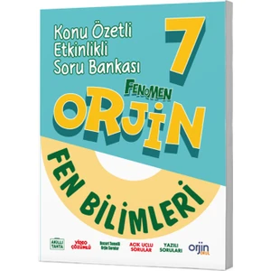 Orjin 7.sınıf Fen Bilimleri Konu Özetli Etkinlikli Soru Bankası