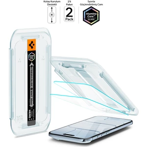 iPhone Air ile uyumlu Cam Ekran Koruyucu Kolay Kurulum GLAS.tR EZ Fit Slim HD (2 Adet) - AGL09861