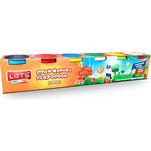 Lets 6 Renk Oyun Hamuru 660 g