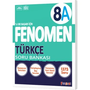 Fenomen Okul 8. Sınıf Türkçe Soru Bankası A Yeni Nesil Kolay