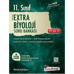 Kafa Dengi Yayınları 11.Sınıf Extra Biyoloji Soru Bankası