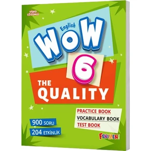 Gama Yayınları 6. Sınıf Wow English The Quality Yeni 2022