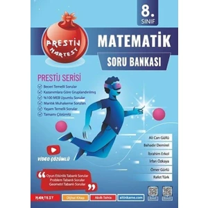 Nartest Yayınevi Nartest 8.sınıf Lgs Prestij Matematik Soru Bankası