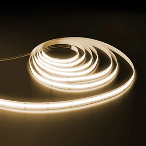 Ema Dükkan 12V Cob Şerit LED 5 Metre Naturel Beyaz Işık | 320 Ledli | Adaptörlü Kullanıma Hazır | 12W/M IP20