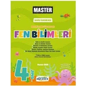 Okyanus Yayınları 4. Sınıf Fen Bilimleri Master Soru Bankası