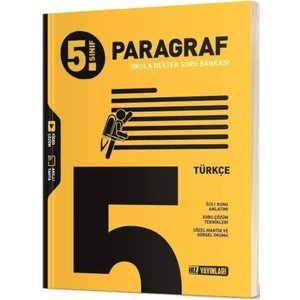 Hız Yayınları 5. Sınıf Türkçe Paragraf Soru Bankası