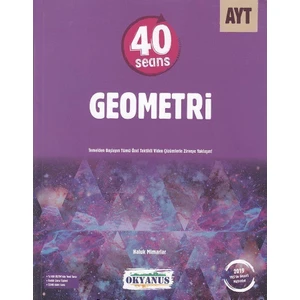 Okyanus Yayınları AYT 40 Seans Geometri