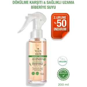 Saç Sağlıklı Hızlı Saç Uzamasına Yardımcı 7 Aktifli Biberiyeli Saç Bakım Suyu 200ml