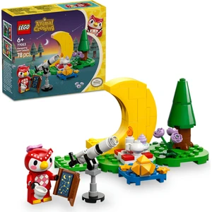 LEGO® Animal Crossing™ Celeste ile Yıldız Gözlemleme 77053 - 6 Yaş & Üzeri Çocuklar için Yaratıcı Oyuncak Yapım Seti (78 Parça)