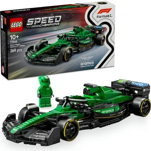 LEGO® Speed Champions Aston Martin Aramco F1® AMR24 Yarış Arabası 77245 - 10 Yaş & Üzeri Çocuklar için Oyuncak Yapım Seti (269 P)
