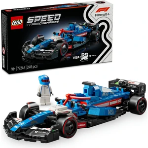LEGO® Speed Champions Visa Cash App RB VCARB 01 F1® Yarış Arabası 77246 - Yetişkinler için Yaratıcı Model Yapım Seti (248 P)