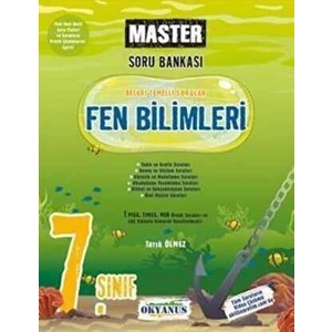 Okyanus Yayınları Master 7. Sınıf Fen Bilimleri Soru Bankası – LGS Uyumlu, Güncel Müfredat ve Yeni Nesil Sorular