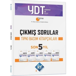 Kr Akademi Yayınları YDT Çıkmış Sorular Son 5 Yıl Tıpkı Basım Fasikülleri