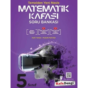 Kafa Dengi Yayınları  5.Sınıf Matematik Kafası Soru Bankası (Tümü Video Çözümlü)