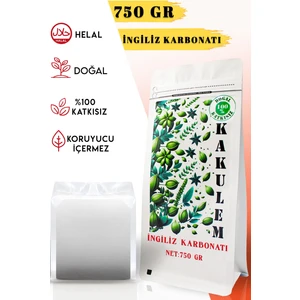Sertifikalı 750 gr Katkısız İngiliz Karbonatı Yenilebilir İçilebilir