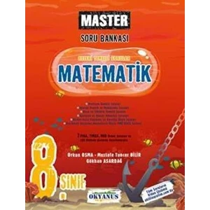 Okyanus Yayınları 8. Sınıf Matematik Soru Bankası Master Serisi