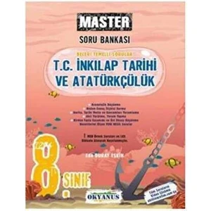 Okyanus Yayınları 8. Sınıf Master T. C. İnkılap Tarihi ve Atatürkçülük Soru Bankası