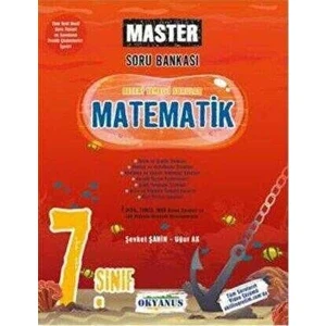 Okyanus Yayınları Master Matematik Soru Bankası 7. Sınıf LGS Hazırlık Yeni Nesil Test Kitabı