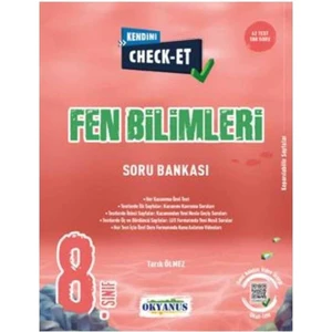 Okyanus Yayınları 8. Sınıf Kendini Check - Et Fen Bilimleri Soru Bankası