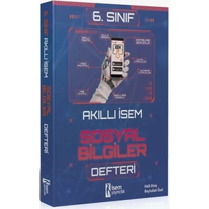 İSEM Yayıncılık 6. Sınıf Akıllı Sosyal Bilgiler Defteri