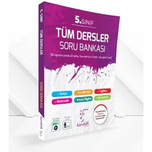 Karekök 5. Sınıf Tüm Dersler Soru Bankası 2024-2025