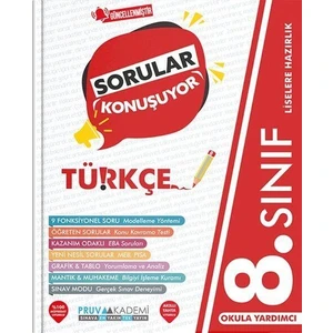 8. Sınıf Türkçe Sorular Konuşuyor Soru Bankası