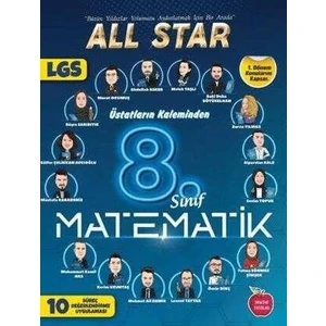 Newton Yayınları 8. Sınıf LGS All Star Matematik 10 Süreç Değerlendirme Uygulaması