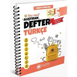 Çanta Yayınları 5. Sınıf Alıştıran Defter Türkçe 2024 - 2025
