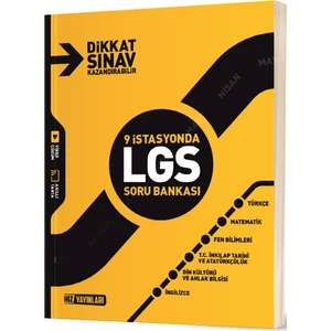 Hız Yayınları 8. Sınıf 9 İstasyonda Lgs Soru Bankası