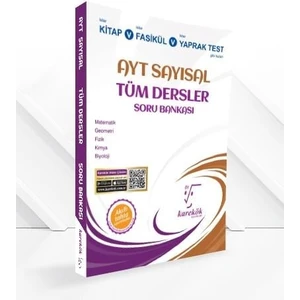 Karekök Yayıncılık AYT Tüm Dersler Soru Bankası [Sayısal]