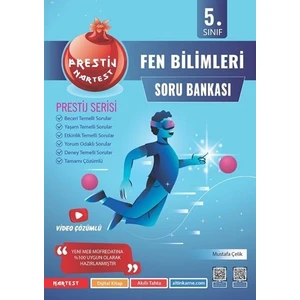 Nartest Yayınevi 5. Sınıf Prestij Fen Bilimleri Soru Hazinesi