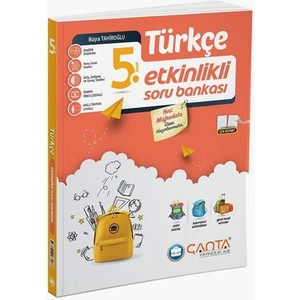Çanta Yayınları 5. Sınıf Türkçe Etkinlikli Kazanım Soru Bankası