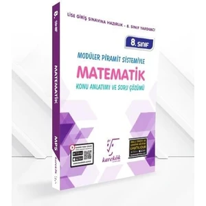 Karekök Yayıncılık 8. Sınıf Modüler Piramit Sistemiyle Matematik Konu Anlatımı ve Soru Çözümü